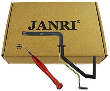 JANRI Replacement for MacBook Pro MacBookPro8,1 13″ A1278 early-2011 late-2011 HDD Hard Drive Sata Caddy Sleep IR Cable 821-1226-A 922-9771 with Screwdriver