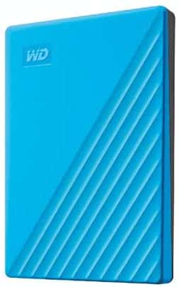 WD 1TB My Passport Portable External Hard Drive HDD, USB 3.0, USB 2.0 Compatible, Blue – WDBYVG0010BBL-WESN