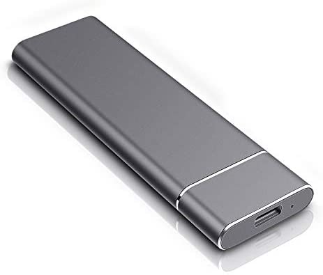 External Hard Drive, Portable Hard Drive External HDD Durable USB 3.1 for PC, Mac, Desktop, Laptop (2TB, Black)