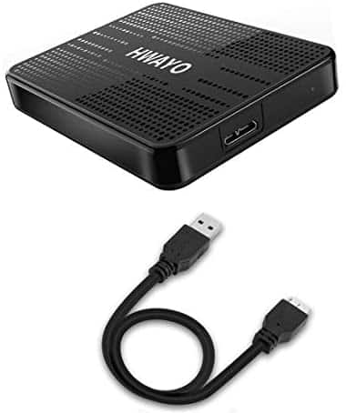 HWAYO 250GB Portable External Hard Drive Ultra Slim 2.5” USB 3.0 HDD Storage for PC, Desktop, Laptop, MacBook, Chromebook, Xbox One