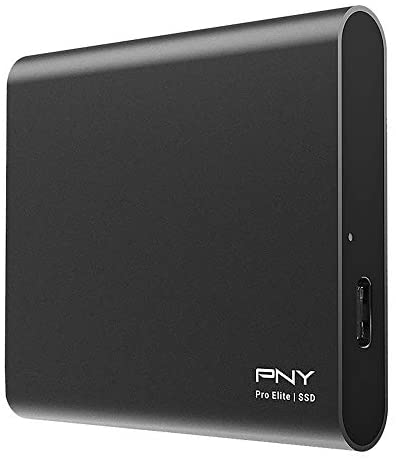PNY Pro Elite 500GB USB 3.1 Gen 2 Type-C Portable Solid State Drive – (PSD0CS2060-500-RB)