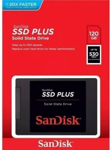 SanDisk SSD Plus 120GB Solid State Drive – SDSSDA-120G-G26