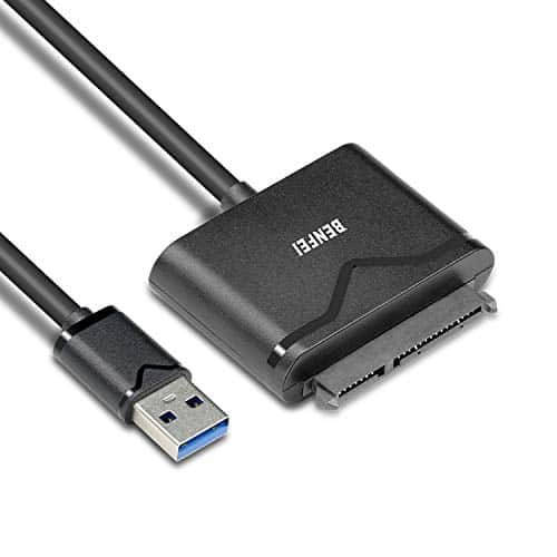 SATA to USB Cable, Benfei USB 3.0 to SATA III Hard Driver Adapter Compatible for 2.5 inch HDD and SSD