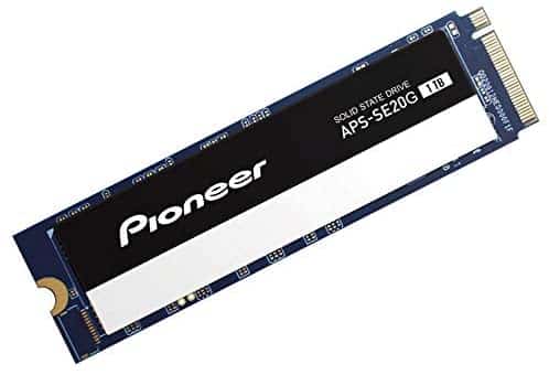 Pioneer 1TB NVMe PCIe M.2 2280 Gen 3×4 Internal Solid State Drive SSD Series (APS-SE20G-1T)