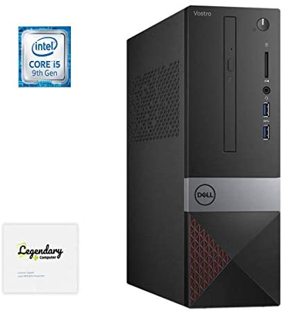 2020 Dell Vostro Small Business Desktop, Intel Core i5-9400 6-Core Processor up to 4.1GHz, 16GB RAM, 512GB SSD, HDMI, VGA, Ethernet Port, DVD-RW, Windows 10 Pro, Keyboard, Mouse & Legendary Mousepad