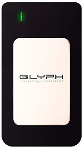 Glyph Atom RAID SSD Silver (External USB-C, USB 3.0, Thunderbolt 3) (4TB, Silver)