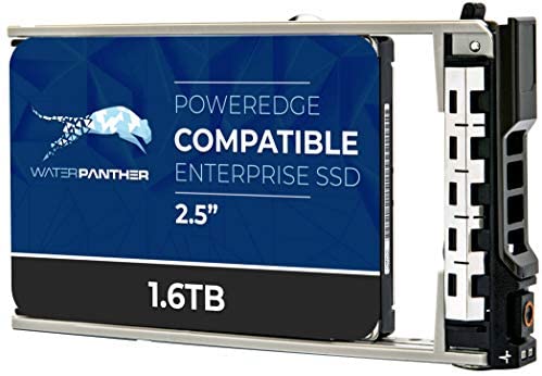 1.6TB SAS 12Gbps 2.5-Inch 15mm Enterprise SSD in 13G Tray Compatible with Dell PowerEdge Servers PM3 W5PP5 77K16 077K16 NF76W 0NF76W 400-AEJR 400-ALYR