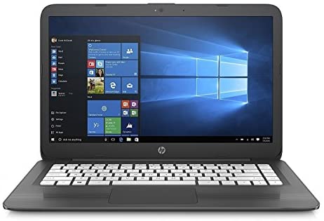 2018 HP High Performance 14in HD laptop | Intel Dual-Core Celeron N3060 up to 2.48GHz | 4GB RAM | 32GB SSD | Wifi | HDMI | USB 3.0 | Webcam | No Optical | Windows 10 (Renewed) (Black)