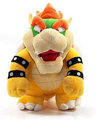 2020Pristine 10″ Super Bowser Standing King Bowser Soft Stuffed Animal Plush Doll Figure Toy 10 Inches