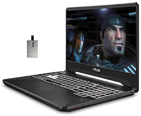 2021 ASUS TUF Gaming 15.6” FHD 144Hz Laptop Computer, AMD Ryzen 7 R7-3750H, 16GB RAM, 1TB PCIe SSD, Backlit KB, GeForce GTX 1650 Graphics, DTS Audio, HD Webcam, Win 10, Black, 32GB SnowBell USB Card