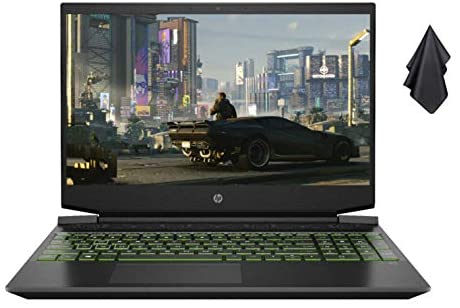 2021 New HP Pavilion 15.6″ FHD Gaming Laptop, AMD 6-Core Ryzen 5 4600H Up to 4.0 GHz (Beats i5-9300H), 16GB RAM, 256GB SSD + 1TB HDD, Nvidia GeForce GTX 1650 Graphics, Win 10 Home + Oydisen Cloth