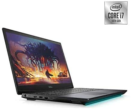 2021 Newest Dell G5 15.6” FHD Gaming Laptop, Intel i7-10750H, NVIDIA GTX 1650Ti, 32GB DDR4 RAM, 1TB PCIe Solid State Drive, HDMI, WiFi, Backlit Keyboard, Win10 Home