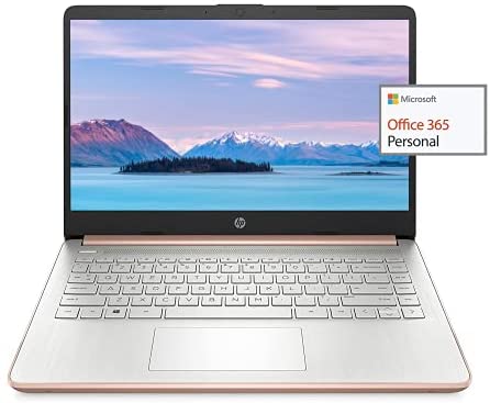 2021 Newest HP 14″ HD Laptop Light-Weight, AMD 3020e(Up to 2.6GHz), 16GB RAM, 256GB SSD + 64GB eMMC, 1 Year Office 365, WiFi, Bluetooth 5, USB Type-A&C, HDMI, Webcam, Win10, w/Ghost Manta Accessories