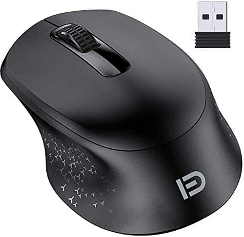 2.4G Wireless Mouse with Bluetooth 5.0, LELONG Portable Bluetooth Mouse, Gaming Mouse Dual Mode for Laptop, PC, Computer and Other Devices