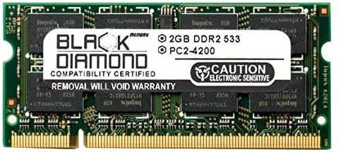 4AllDeals 2GB Memory RAM for Asus eee PC 1005hab 200pin PC2-4200 533MHz DDR2 SO-DIMM Memory Module Upgrade