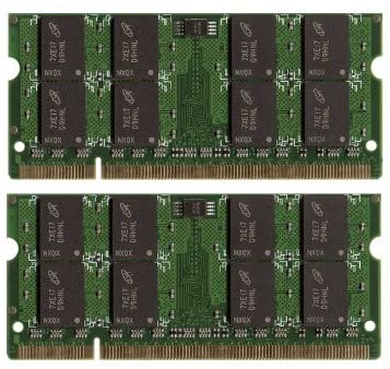4GB 2X 2GB Memory DDR2 SODIMM RAM for Laptop DELL LATITUDE D630