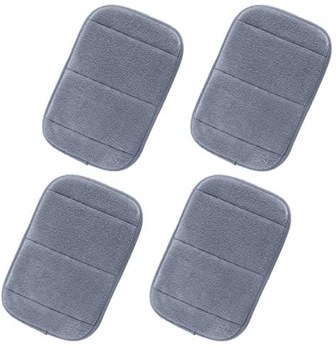 4Pcs Computer Portable Elbow Wrist Pad, AUHOKY 2 Sets Ergonomic Keyboard Wrist Rest Elbow Support Mat for Office Desktop Working Gaming – Memory Foam Relieve Elbow Pain (7.9″×11.8″) (Gray)