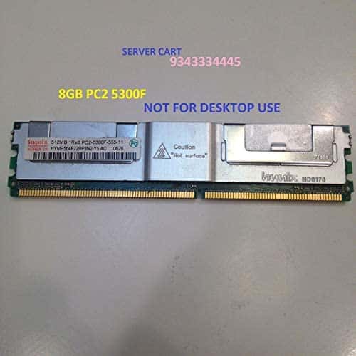 8GB [2x4GB] Fully-Buffered FBDIMM Memory RAM Upgrade for the Dell PowerEdge 1950, 2900, 2950 Systems (DDR2-667, PC2-5300F, FBDIMM)