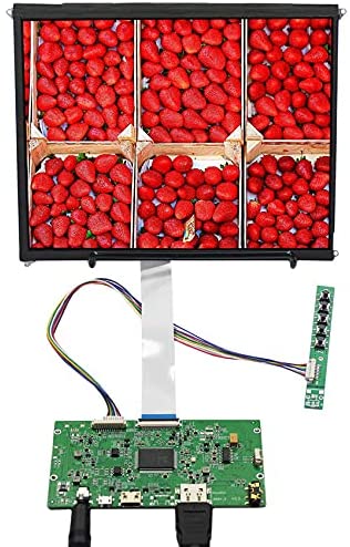 9.7 inch 2048×1536 IPS LCD LP097QX1/ LTL097QL01/ HQ097QX1 with HD-MI Controller Board, Work with Raspberry Pi, fit for DIY Arcade Cabinet Monitor