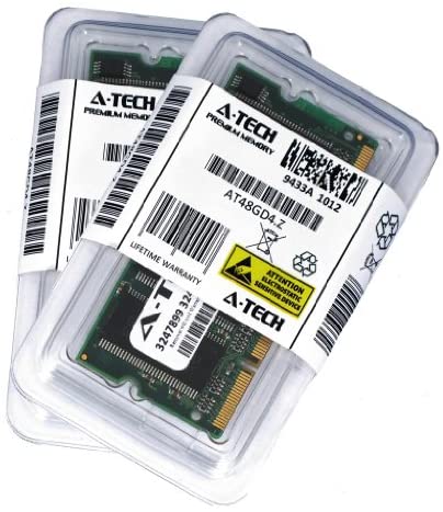 A-Tech 2GB Kit (1GB x 2) DDR PC2700 Laptop Memory Ram Module 200-pin SODIMM, 333MHz 2700 Genuine Brand