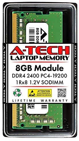 A-Tech 8GB RAM Replacement for HP 862398-855 | DDR4 2400MHz PC4-19200 1Rx8 1.2V SODIMM 260-Pin Memory Module