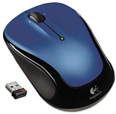 A better mix of precision and comfort with scrolling designed for Web use. – LOGITECH, INC. M325 Wireless Mouse, Right/Left, Blue