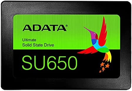 ADATA SU650 240GB 3D-NAND 2.5″ SATA III High Speed Read up to 520MB/s Internal SSD (ASU650SS-240GT-R)