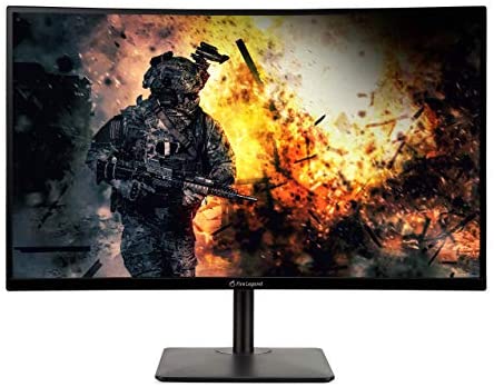 AOPEN 27HC5R Zbmiipx 27″ 1500R Curved Full HD (1920 x 1080) VA Gaming Monitor with Adaptive-Sync Technology, 240Hz, 1ms (Display Port & 2 x HDMI 1.4 Ports), Black