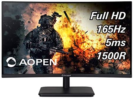 AOPEN by Acer 27HC5R Pbiipx 27″ 1500R Curved Full HD (1920 x 1080) VA Gaming Monitor with AMD Radeon FREESYN