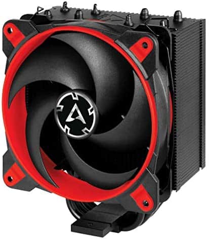 ARCTIC Freezer 34 eSports – Tower CPU Cooler with BioniX P-series case fan, 120 mm PWM fan, for Intel and AMD socket – Red