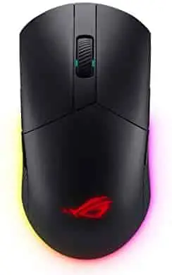 ASUS Optical Gaming Mouse – ROG Pugio II | Ergonomic & Truly Ambidextrous PC Gaming Mouse | Configurable & Swappable Side Buttons | 16,00 DPI Optical Sensor | Aura Sync RGB Tactile Mice