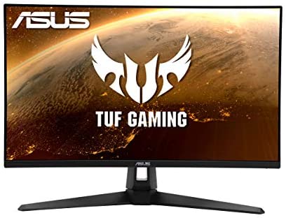 ASUS TUF Gaming 27″ 2K HDR Monitor (VG27AQ1A) – WQHD (2560 x 1440), IPS, 170Hz (Supports 144Hz), 1ms, Extreme Low Motion Blur, Speaker, G-SYNC Compatible, VESA Mountable, DisplayPort, HDMI