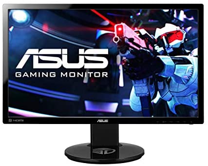 ASUS VG248QE 24″ Full HD 1920×1080 144Hz 1ms HDMI Gaming Monitor,Black