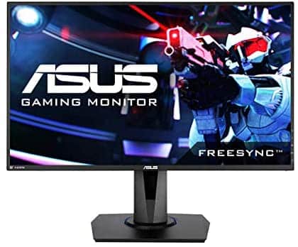 ASUS VG275Q 27 inch Full HD 1080p 1ms Dual HDMI Eye Care Console Gaming Monitor with FreeSync/Adaptive Sync, Black