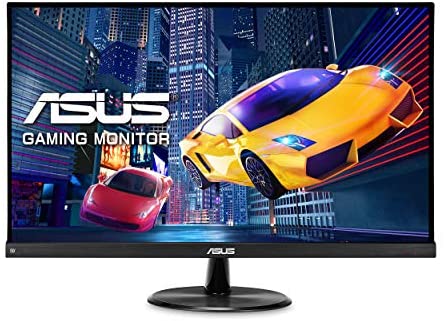 ASUS VP249QGR 23.8” Gaming Monitor 144Hz Full HD (1920 x 1080) IPS 1ms FreeSync Extreme Low Motion Blur Eye Care DisplayPort HDMI VGA,BLACK