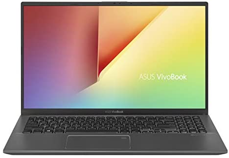 ASUS VivoBook 15 Thin and Light Laptop, 15.6” FHD, Intel Core i3-8145U CPU, 8GB RAM, 128GB SSD, Windows 10 in S Mode, F512FA-AB34, Slate Gray