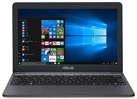 ASUS VivoBook L203MA Ultra-Thin Laptop, Intel Celeron N4000 Processor, 4GB LPDDR4, 64GB eMMC, 11.6” HD, USB-C, Windows 10 in S Mode (Switchable to Pro), L203MA-DS04, One Year of Microsoft Office 365