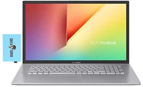 ASUS Vivobook X712DA-202.MV Home and Business Laptop (AMD Ryzen 7 3700U 4-Core, 12GB RAM, 512GB SSD, AMD RX Vega 10, 17.3″ HD+ (1600×900), WiFi, Bluetooth, Webcam, 1xUSB 3.2, Win 10 Home) with Hub