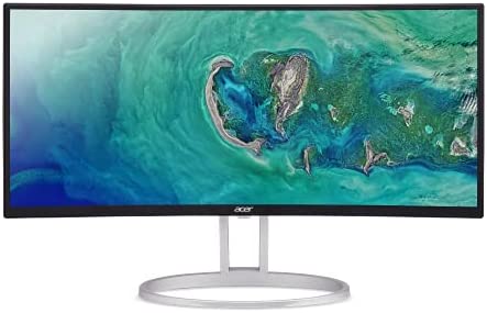Acer EH301CUR bipx 30″ Curved 1800R UltraWide Full HD (2560 x 1080) Monitor with AMD FreeSync Premium Technology | 21:9 Aspect Ratio | 144Hz (Display Port & HDMI Ports)
