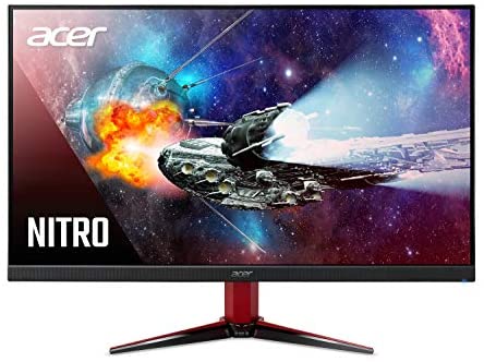 Acer Nitro VG272 Xbmiipx 27″ Full HD (1920 x 1080) IPS AMD Radeon FreeSync and G-SYNC Compatible Gaming Monitor, 240Hz, Up to 0.1ms Response Time, (1 x Display Port & 2 x HDMI 2.0 Ports), Black