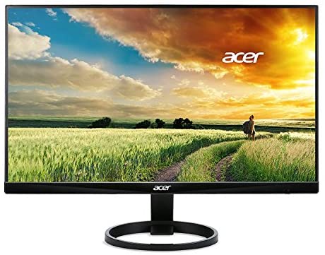 Acer R1 R241Y Bbix 24-inch (23.8) 1920×1080 75hz Free-Sync 1ms IPS Gaming Monitor (HDMI VGA) (Renewed)