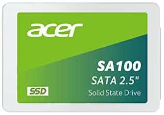 Acer SA100 240GB 2.5 Inch SSD SATA III 3D NAND PC Internal Solid State Drive Up to 560 MB/s – BL.9BWWA.102