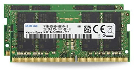 Adamanta 64GB (2x32GB) Genuine Factory Original Memory Upgrade for 2020 & 2019 Apple iMac 27″ Retina 5K Display & 2018 Apple Mac Mini DDR4 2666Mhz PC4-21300 SODIMM 2Rx8 CL19 1.2v DRAM RAM