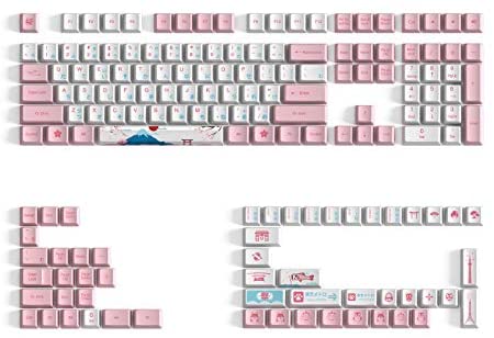 Akko World Tour Tokyo R2 162-Key OEM Profile Dye-Sub PBT Full Keycap Set for Mechanical Keyboards with Japanese Hiragana