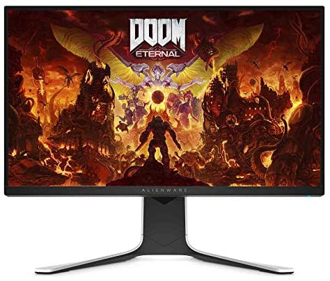 Alienware 240Hz Gaming Monitor 27 Inch Monitor with FHD (Full HD 1920 x 1080) Display, IPS Technology, 1ms Response Time, Lunar Light – AW2720HF