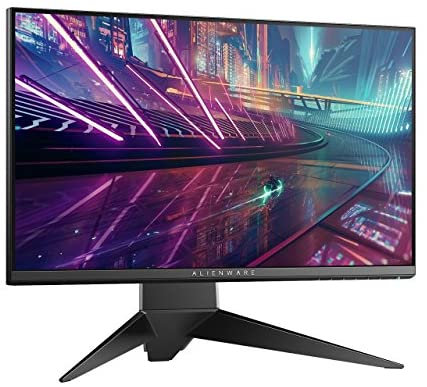 Alienware 25 Gaming Monitor – AW2518Hf, Full HD @ Native 240 Hz, 16: 9, 1ms response time, DP, HDMI 2.0A, USB 3.0, AMD Freesync, Tilt, Swivel, Height-Adjustable