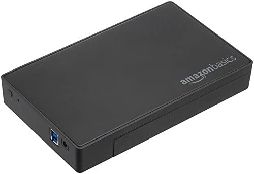 Amazon Basics 3.5-inches SATA HDD Hard Drive Enclosure – USB 3.0