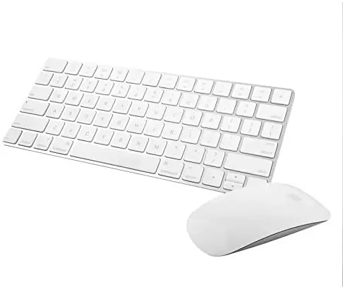 Apple Wireless Magic Keyboard 2 -MLA22LL/A with Apple Magic Bluetooth Mouse 2 -MLA02LL/A (Renewed)