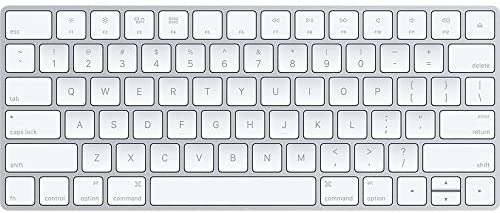 Apple Wireless Magic Keyboard 2, Silver (MLA22LL/A) – (Renewed)