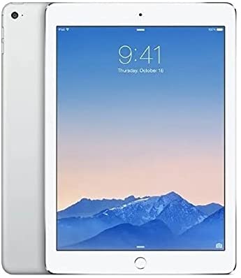Apple iPad Air 2, 16 GB, Silver, Newest Version (Renewed)